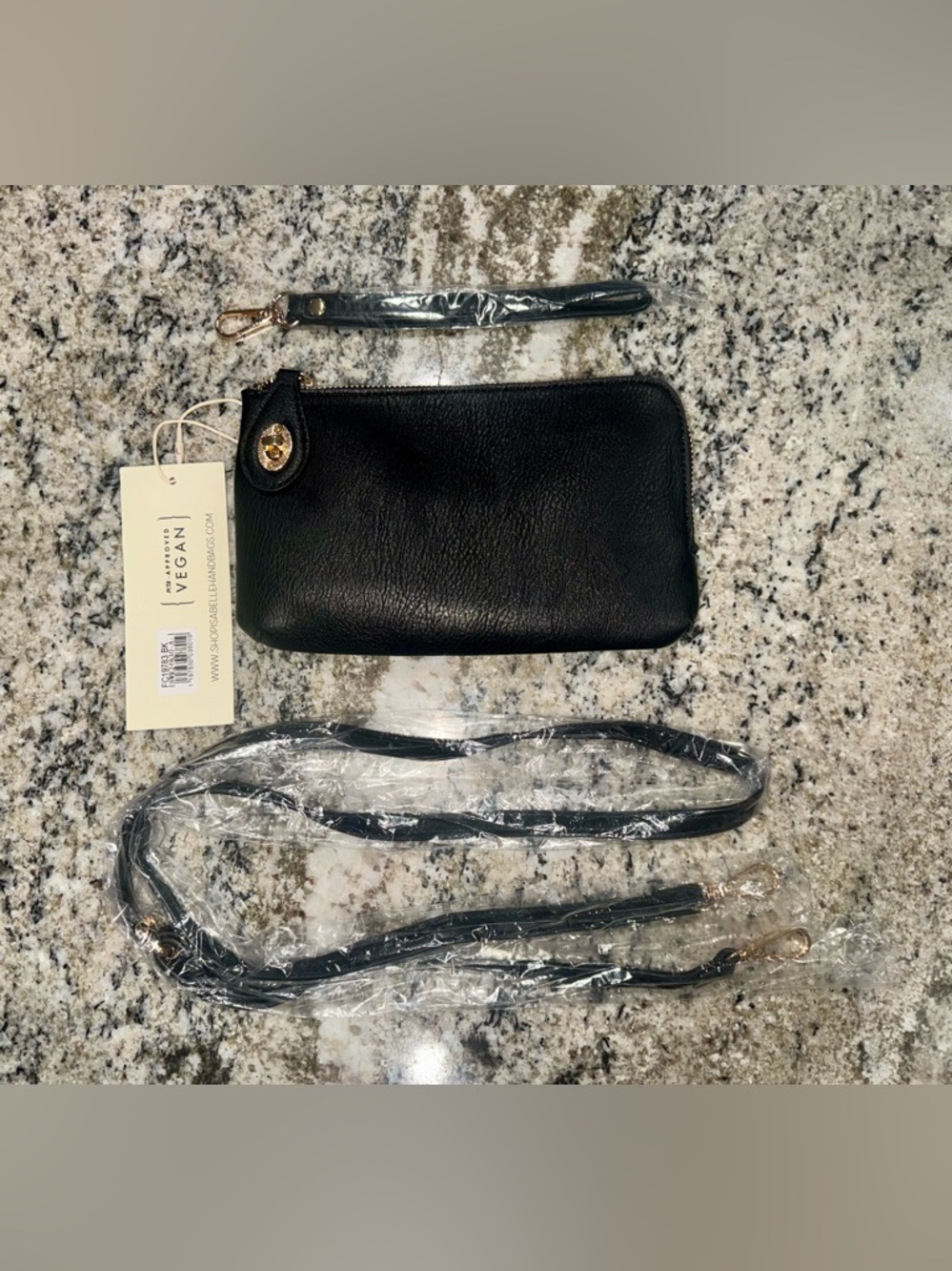 *NWT* Carrie Mini Turn Lock Crossbody/Wristlet by Isabelle Handbags - Picture 4 of 11